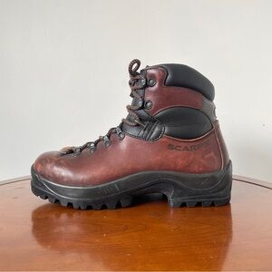 Scarpa Men's SL M3 Waterproof Burgundy Leather Hiking Boot | US 7